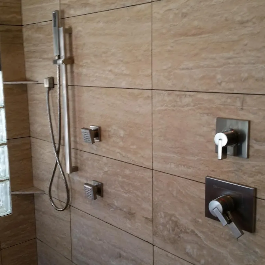 Shower fixture installation for Water Heater Replacement in Valencia West
